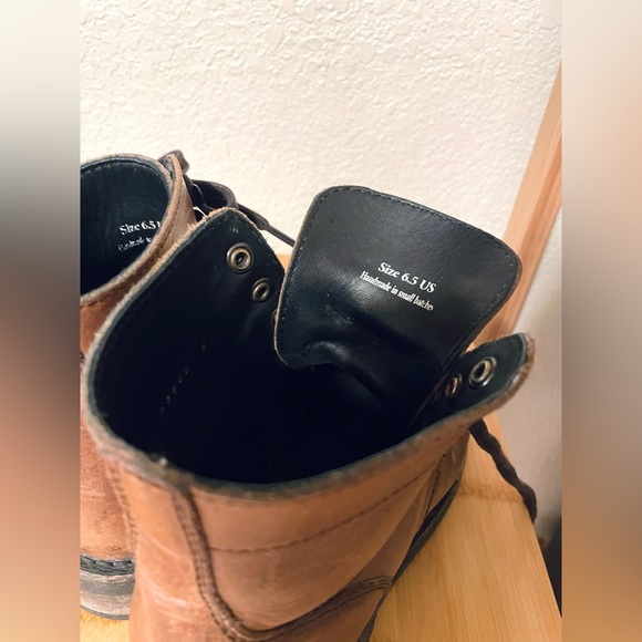 Thursday Boot Co. Captain Boot in Natural Leather. Women’s 6.5 - Picture 6 of 6